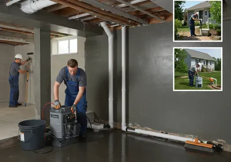 Basement Waterproofing and Flood Prevention process in Richton Park, IL